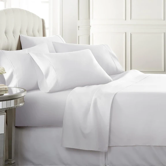 Danjor Linens 6-Piece Sheets Set with Deep Pockets