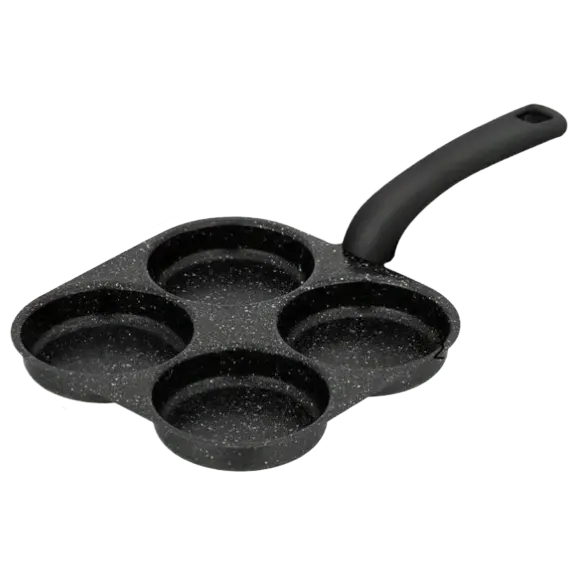 Krediz Cast Iron Egg Boiler & Non-Stick Frying Pan