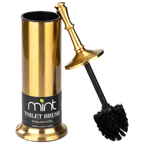 The Toilet Scrubber With Discreet Storage