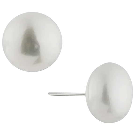 Ice by Jardin Aretes Tipo Stud De Perla De Agua Dulce De 11mm