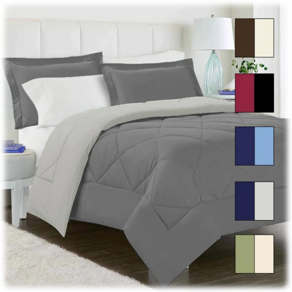 Luxury Home Reversible Comforter Set