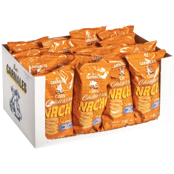 16-Pack: Los Carnales Corn Chicharrones