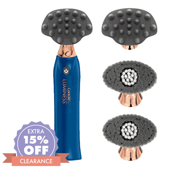 Luminess Aeroscalp Cleansing Device with Extra Facial & Scalp Brushes