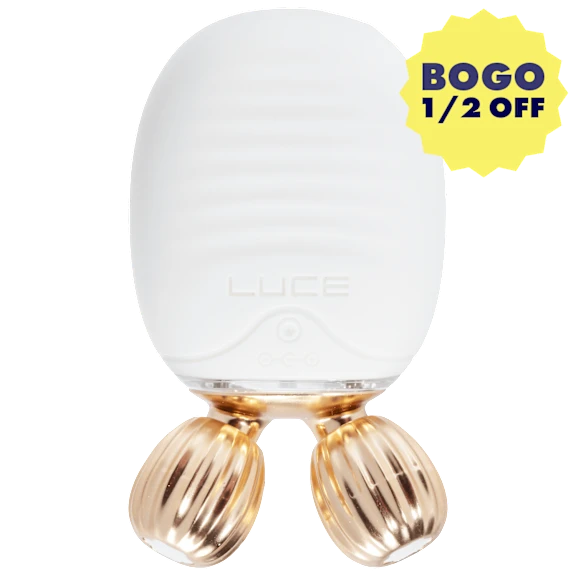 LUCE Dermal Definer Brush and Anti-Aging Roller