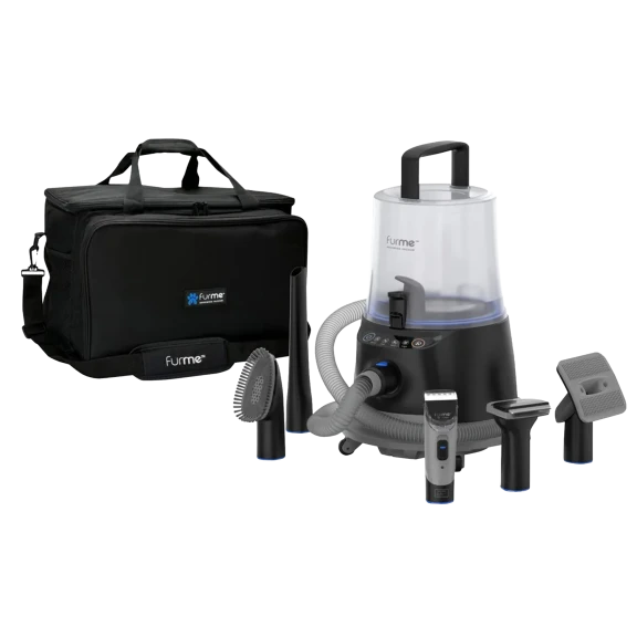 furMe Ultra Pet Grooming Vacuum Kit with Carrying Case