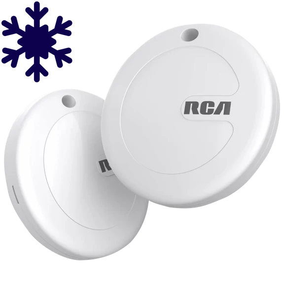 2-Pack: RCA Apple Compatible Bluetooth Trackers