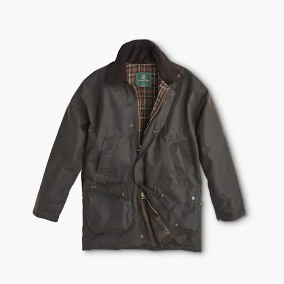 The British Isles Waxed Cotton Coat