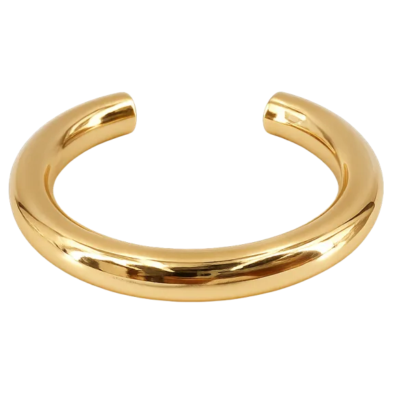LOREN + OLIVIA Gold Cuff Bracelet