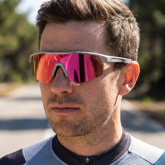 BREED Nyxon Gafas de Sol Polarizadas con Visera para Hombre