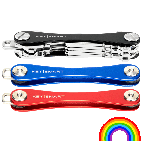 3-Pack: KeySmart Original Compact Key Holder