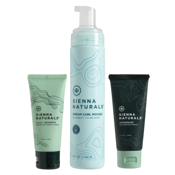 Sienne Naturals Dream Curl Styling Set