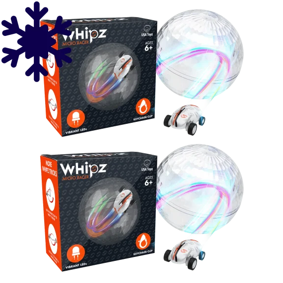 2-Pack: USA Toyz Whipz Micro Racers Toy Cars