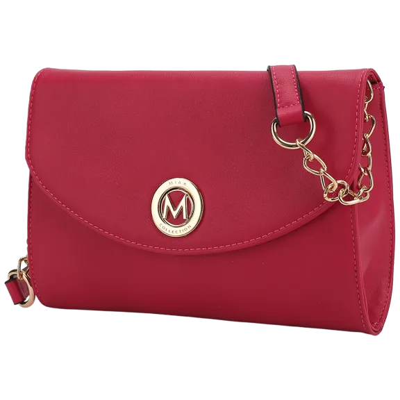 MKF Collection Andra Women’s Vegan Leather Crossbody Bag by Mia K.