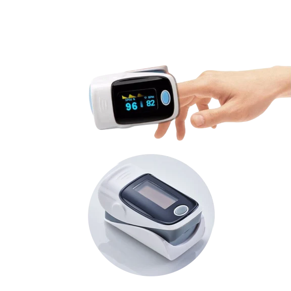 Vista LED Display Fingertip Pulse Oximeter & Blood Oxygen Saturation Monitor