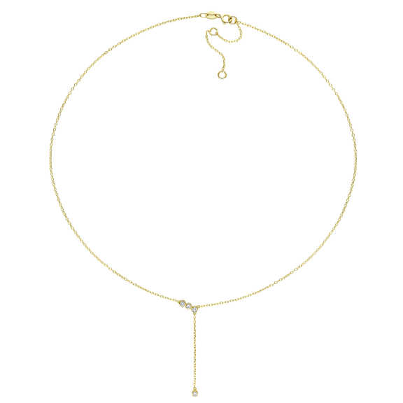 The Lab-Grown Diamond Lariat Necklace