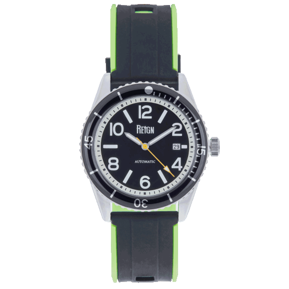 Reign Men's Gage Neon Rubber-Band Watch