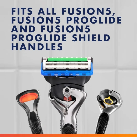 12-Pack: Gillette Fusion5 ProGlide Men's Razor Blade Refills