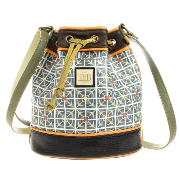 Day Tripper Drawstring Bucket by Inky & Bozko