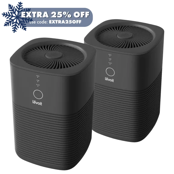 2-Pack: Levoit Desktop Air Purifier