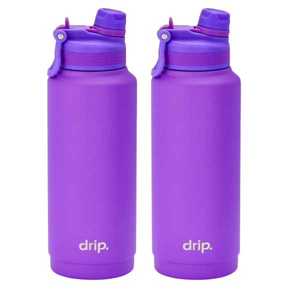 2-Pack: Drip Versa 32oz Bottle with Dual Sip Lid