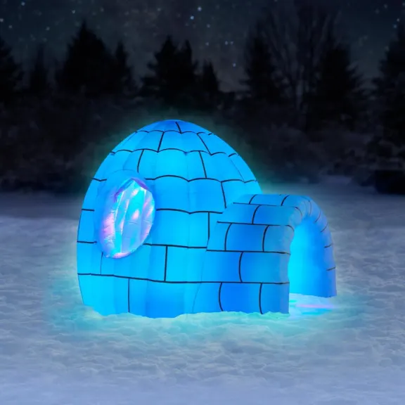 The 6' Instant Color Changing Igloo