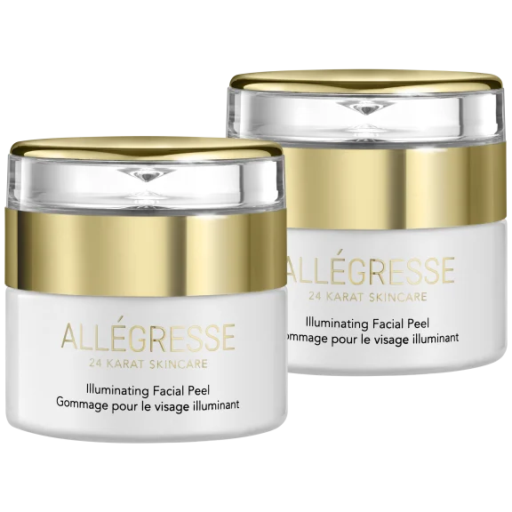 2-Pack: Allegresse 24 Karat Skincare Illuminating Facial Peel