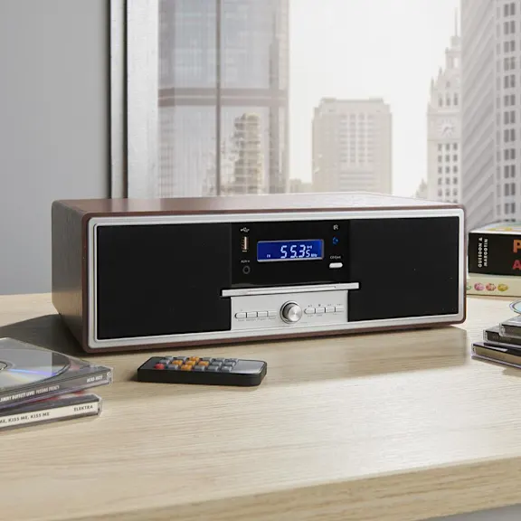 The CD Playing Multiformat Tabletop Radio