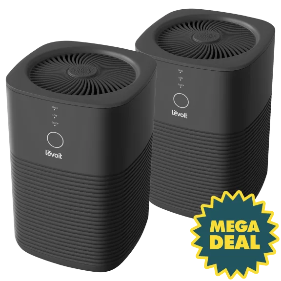 2-Pack: Levoit Desktop Air Purifier