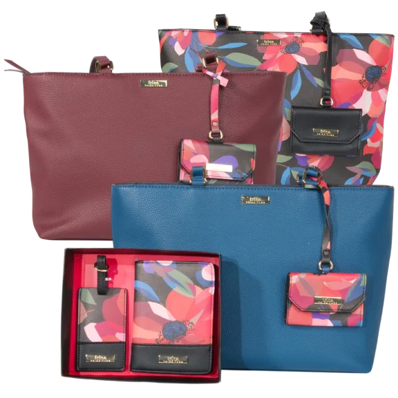 Trina Turk 4-Piece Tote Set