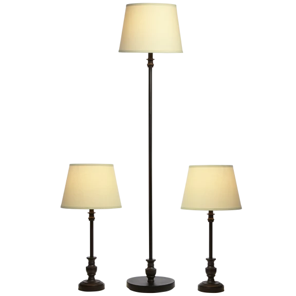 Better Homes & Gardens 3-Piece Lamp Set