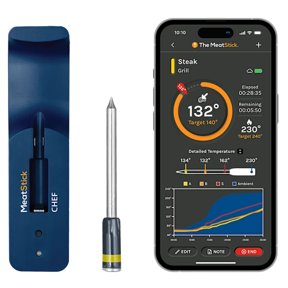 MeatStick Chef Set - Thin BT5 Probe