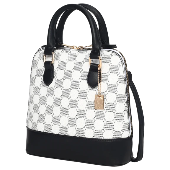 MKF Collection Marjorie Circular Print Satchel Bag by Mia K.