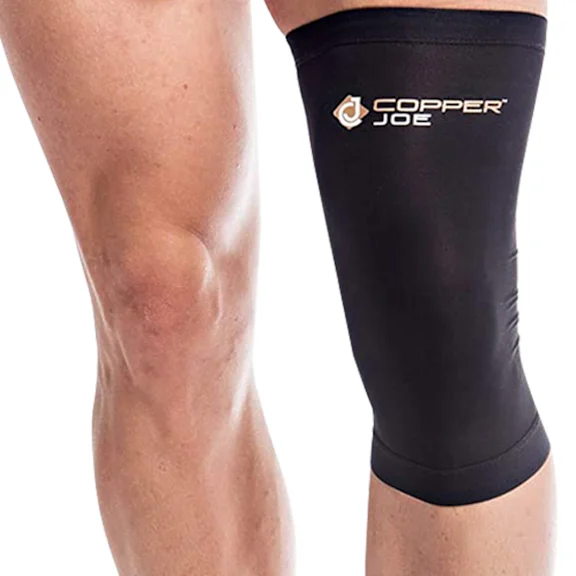 2-Pack: Copper Joe Knee Compression Sleeve