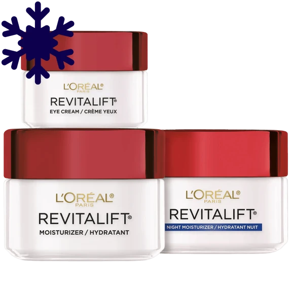 L'Oreal Paris Revitalift 3-Piece Anti-Wrinkle and Firming Skincare Set