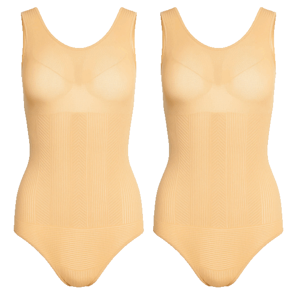 2-Pack: Rachel Lily Slimming Bodysuit