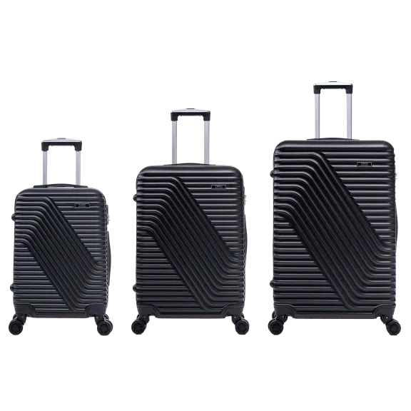 TUCCI Italy Travola 3-Piece Hardside Luggage Set