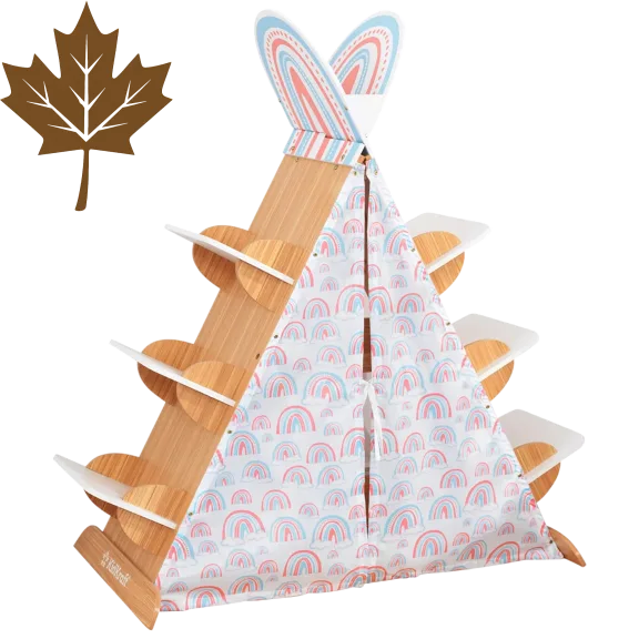 KidKraft Book Nook Tent with Shelves