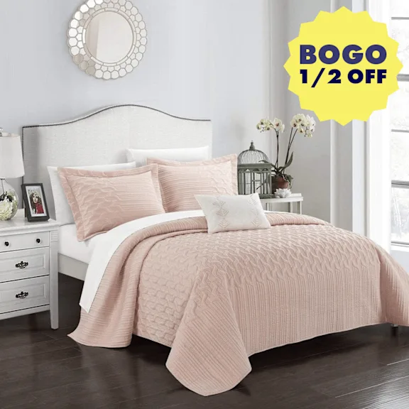 Chic Home Shalya 4-Piece Quilt Set