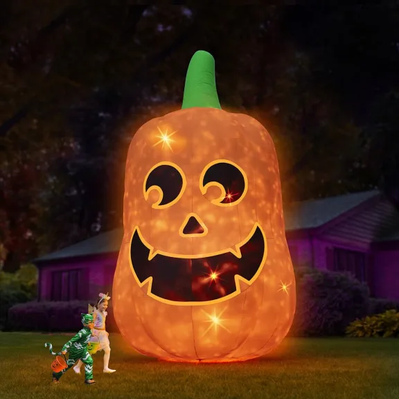 The 16' Glowing Inflatable Jack O' Lantern