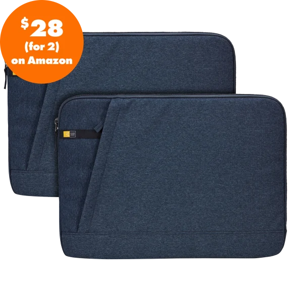 2-Pack: Case Logic Laptop Sleeves