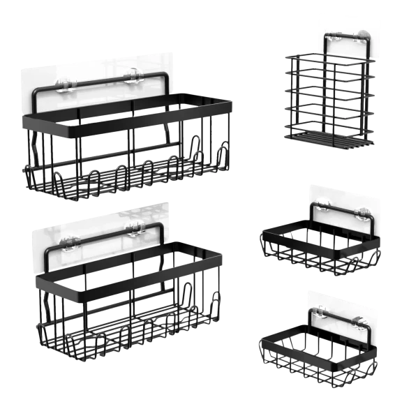 5-Pack: Cheer Collection Kitchen Sink Organizer