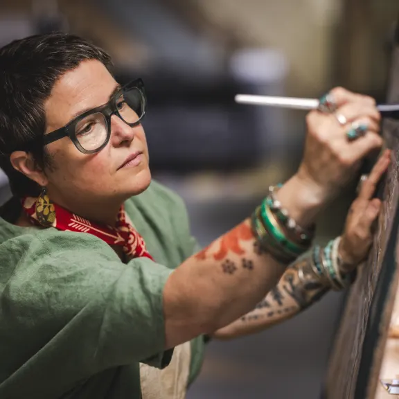 The Italian-Crafted Parker Bold Readers with Blue-Light Lenses