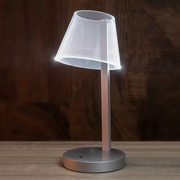 The Laser-Cut Shaded Desk Lamp