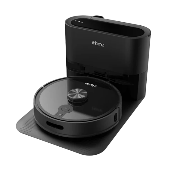 iHome AutoVac Nova S1 Pro Robotic Vacuum with LIDAR and Self-Empty Base