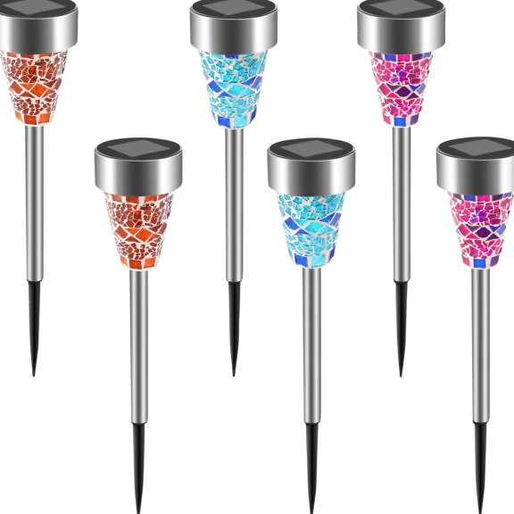 6-Pack: Fresh Fab Finds Solar Garden Pathway Lights