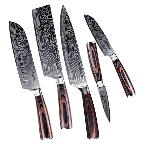 The 5-Piece Japanese Master Chef Knife Set