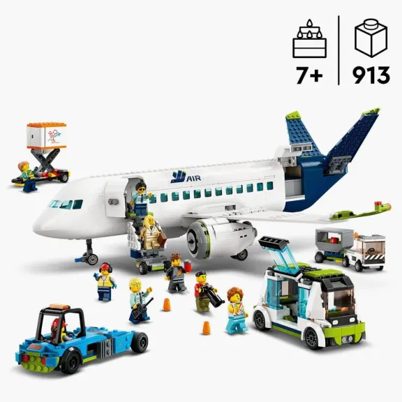 The LEGO City Passenger Airplane