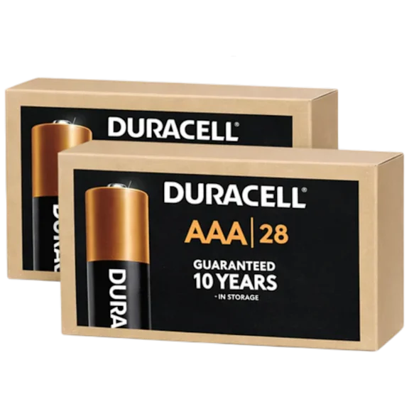 2-Pack: Duracell Coppertop AAA Batteries