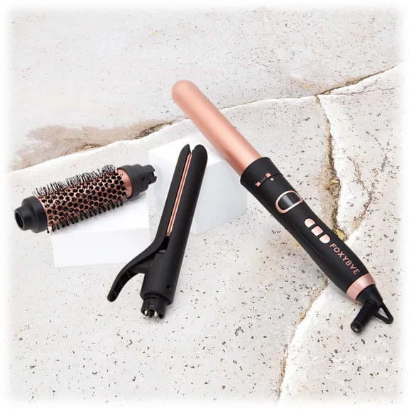 The 3-in-1 Professional Hair Styling System