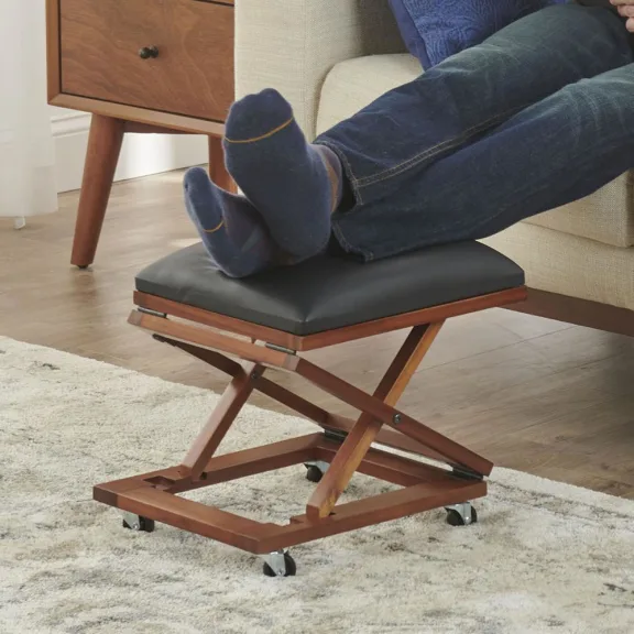 The Adjustable Height Foldaway Ottoman